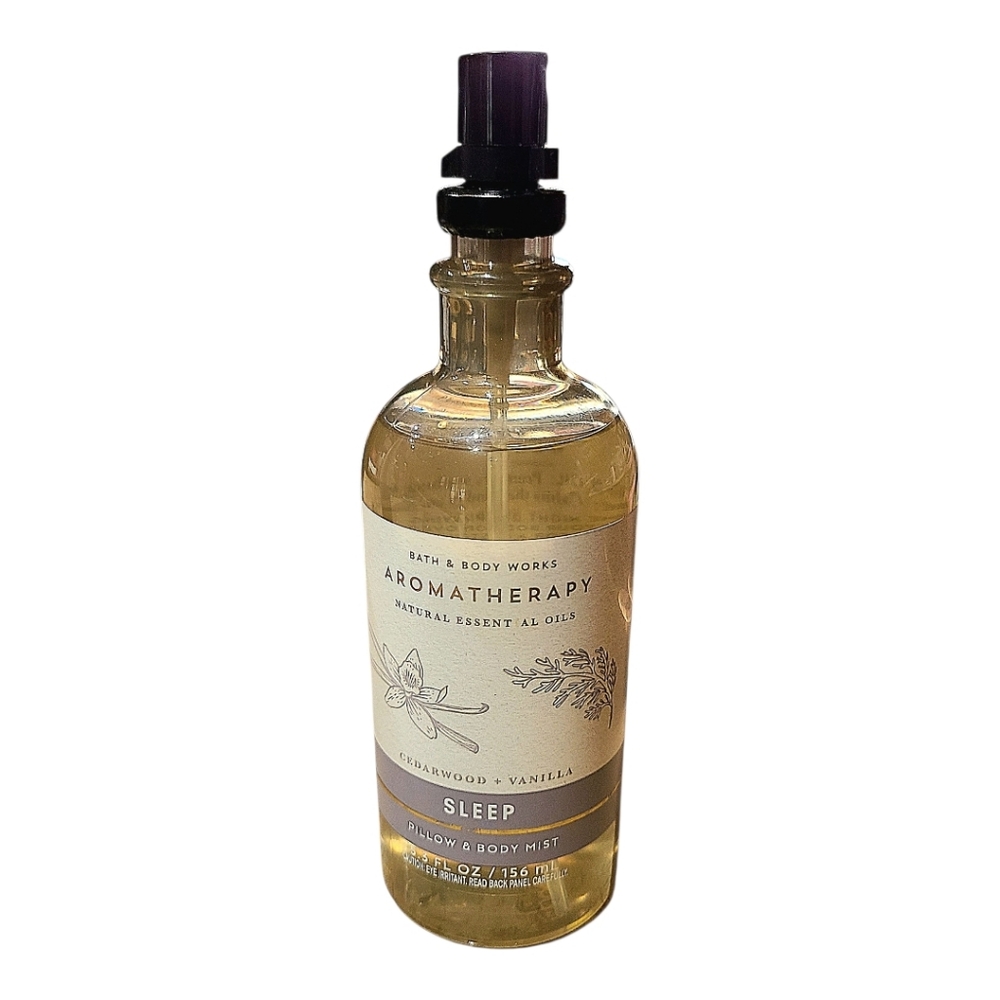 CEDARWOOD & VANILLA AROMATHERAPY "SLEEP" FRAGRANCE BY BATH & BODY WORKS